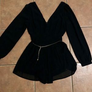 Little Black Romper